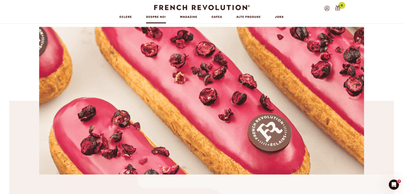 French Revolution Eclairs